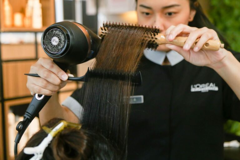 blow dry
